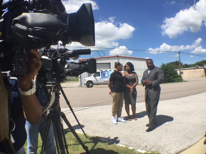 Photo credits: George Hodan/Public Domain Pictures, KHOU, Stephanie Whitfield/Twitter (2)