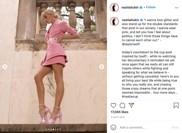 Photo Credit: Instagram/Nastia Liukin