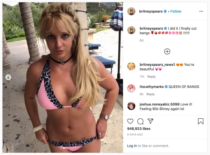 Photo Credit: Instagram/Britney Spears